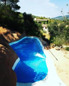 Vaade basseinile majutusasutuses Aldea Roqueta Hotel Rural või selle lähedal