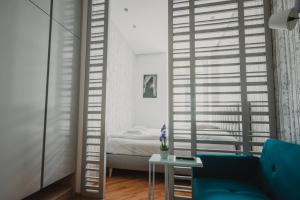Część wypoczynkowa w obiekcie ZEUS Design Apartments Wasserwelt