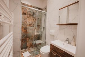 Łazienka w obiekcie ZEUS Design Apartments Wasserwelt