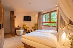 Letto o letti in una camera di Europe Hotel & Spa