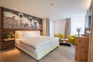 Letto o letti in una camera di Europe Hotel & Spa