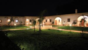 A garden outside Masseria Zambardo
