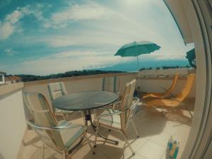 Балкон или терраса в Apartements Magdalena