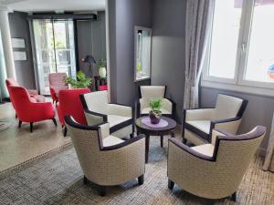 Coin salon dans l'établissement Virgina