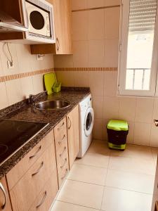 A kitchen or kitchenette at Estudios Blanmart