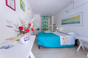 Postel nebo postele na pokoji v ubytování B&B Auliv