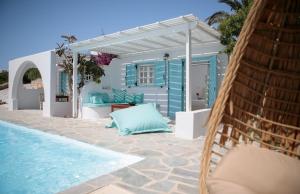The swimming pool at or close to Phoenicia Naxos