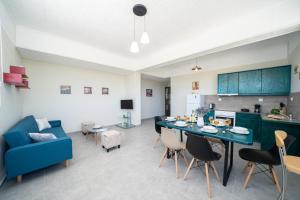 Posezení v ubytování Casa di Colona - Μπλε