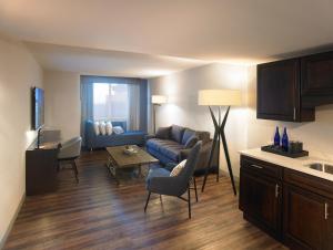 TV a/nebo společenská místnost v ubytování Hyatt Regency Rochester