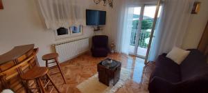 Posezení v ubytování Apartment Grubišić