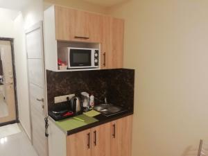 Кухня или мини-кухня в NEVSKY 95 City Room
