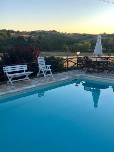 The swimming pool at or close to Fontebella