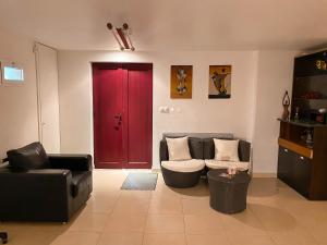 Posezení v ubytování quarto familiar zona guimaraes