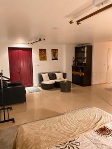Posezení v ubytování quarto familiar zona guimaraes