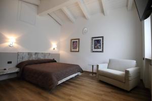Voodi või voodid majutusasutuse Albergo Antica Locanda toas