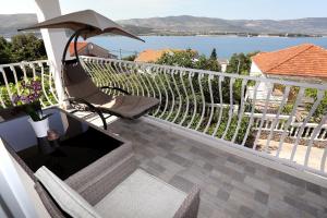 En balkon eller terrasse på Apartments ITD