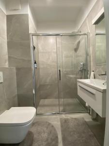 Koupelna v ubytování Granaria - Baltic Riviera Apartments