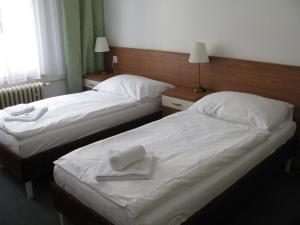 Posteľ alebo postele v izbe v ubytovaní Villa Dagmar