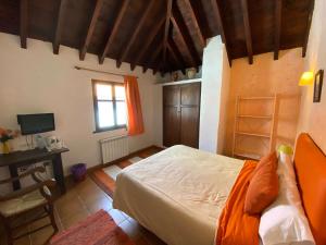 Postel nebo postele na pokoji v ubytování Hotel Restaurante Bandolero