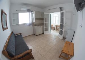 Predel za sedenje v nastanitvi Lefkothea Hotel