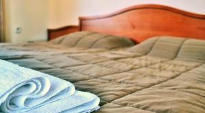 Postel nebo postele na pokoji v ubytování Lakonia Hotel
