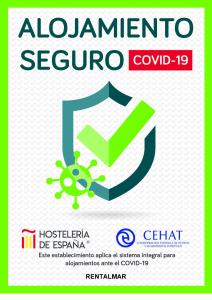 Certifikát, ocenenie alebo iný dokument vystavený v ubytovaní Rentalmar Villa California