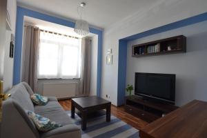 Гостиная зона в Apartament Kamienna