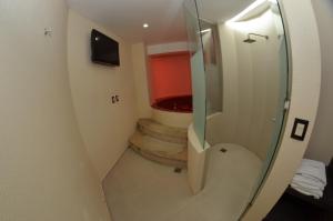 Koupelna v ubytování La Moraleja Love hotel + 71 fotografií