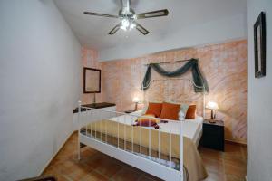 Postel nebo postele na pokoji v ubytování Hotel Restaurante Bandolero