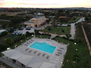 Bazén v ubytování Agriturismo Paradiso nebo v jeho okolí