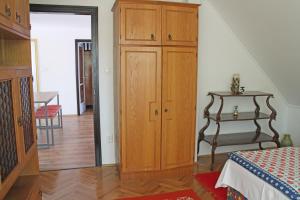 Posteľ alebo postele v izbe v ubytovaní Illés Apartman
