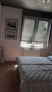 Postel nebo postele na pokoji v ubytování Daniel’s Apartament