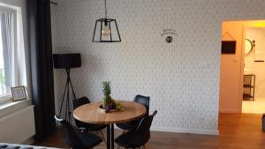 TV a/nebo společenská místnost v ubytování Daniel’s Apartament
