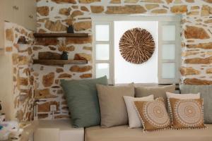 A seating area at Phoenicia Naxos