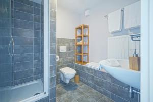 Koupelna v ubytování B&B Maison Ruthier