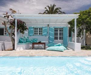The swimming pool at or close to Phoenicia Naxos