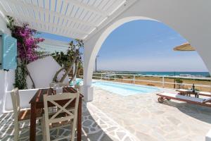 The swimming pool at or close to Phoenicia Naxos