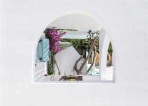 A garden outside Phoenicia Naxos