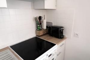 Kuchyň nebo kuchyňský kout v ubytování Clermont Centre- Appartement Privé