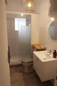 Koupelna v ubytování Clermont Centre- Appartement Privé