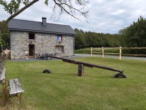 Vrt pred nastanitvijo gîte Le cheval ardennais
