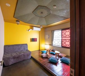 Posezení v ubytování Room Inn Shanghai 横浜中華街 Room1-ABC