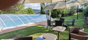 Zahrada ubytování hotel ZLATÝ POTOK