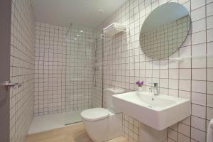 Koupelna v ubytování Apartamentos Ribera