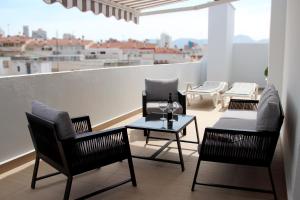 Posezení v ubytování Apartamentos Ribera
