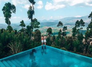 Landskap semula jadi dekat dengan resort