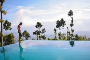 Landskap semula jadi dekat dengan resort