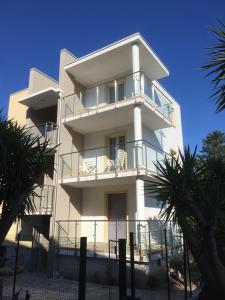A balcony or terrace at Agnese Apartments