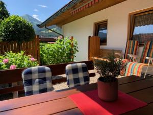 Vonkajšia záhrada v ubytovaní Ferienwohnung an der Familienabfahrt