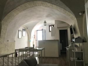 O bucătărie sau chicinetă la Casa vacanza kruptai 2019